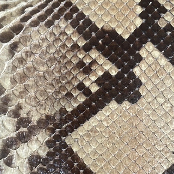 Menotti Real Python Snakeskin Handbag - Picture 4 of 8